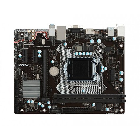 MSI H110M Pro-VH Plus LGA 1151 Socket Motherboard